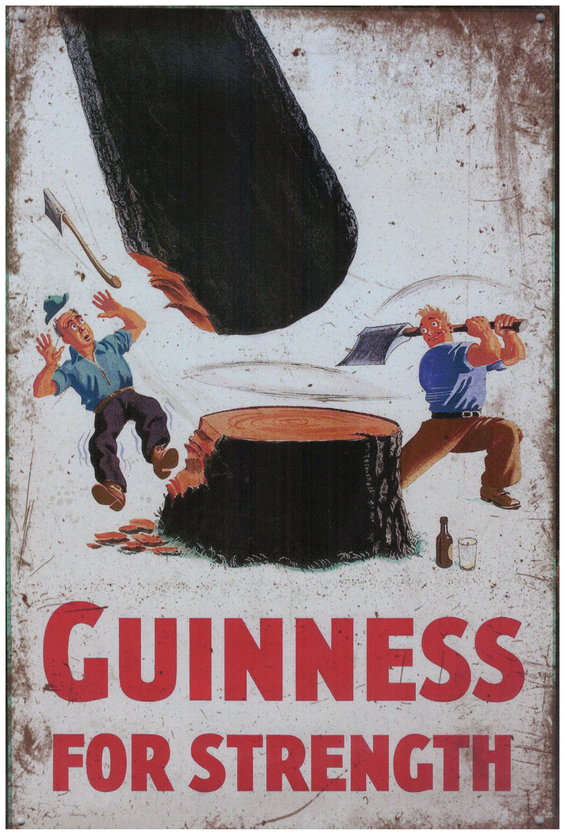 Guinness for Strength - Old-Signs.co.uk